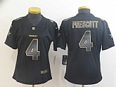 Women Nike Cowboys 4 Dak Prescott Black Gold Vapor Untouchable Limited Jersey,baseball caps,new era cap wholesale,wholesale hats